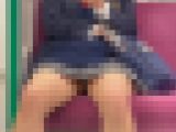 JK盗撮日記180　超久しぶり川口○奈似の美女が再び登場！今回は、チラリズムに挑戦！激カワ美脚JKを電車内で盗撮【35分超撮影】