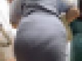 【再販】No.1109「目を疑う丸見え感！爆乳・爆尻モデルのニットセットアップJD」