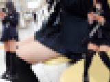 激ミニ*ニーハイJKを階段でも追跡してリアルP撮り