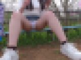 【着衣尻フェチ】ミニ丈デニムを履いたデカ尻ちゃん（1）デニムミニスカ尻パンチラ