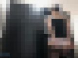【某航空会社社員によるCA盗撮23と24】バックが総レースな下着でフライトする巨乳CA　出勤編・退勤編セット