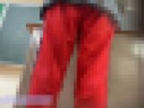 盗撮備忘録その9 教室でTikT◯k撮影中の純白青チェ全方向パンチラ