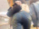 生意気女子大生のエロ美尻を下から堪能！張りと潤いたっぷりのスケベ尻を突き出しクロッチで♂を誘う！