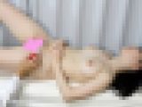 オシャレな美巨乳G乳乳輪ピンクJK上がりたてさんが春の心電図検査でお尻跳ね上げながらイク。反応検査⑮