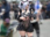 お股食い込みバニー！フェチ感満載黒ストハイレグ！コスプレイベントはフェチの祭典！　コスイベ撮影33