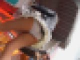 【再販】新高画質パンチラ世界026　[4K]ギャル！勝負服は超ミニスカ＆ホワイトサテンで最高のエロさ！
