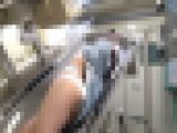 レントゲン車　検診　バリウム検査 ポロリハプニング　vol.24-新米OLのおっぱいとパンツが丸見え盗撮映像