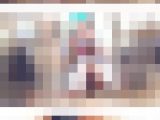 29ti◯tok撮影に夢中でパンモロ、階段パンチラ