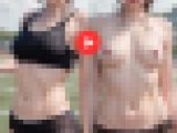 【動画】アスリートガールのエッチなボディを透視カメラでのぞき見！引き締まったカラダが見放題！