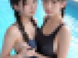 【スク水画像】発掘！スクール水着を着たS級美少女 -紺色プール編-