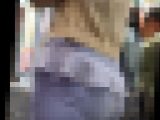 76パツパツすぎるエロ下半身お姉さん①