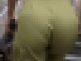 【再販】とにかくエロいデカ尻ギャルの透けたパンティラインが堪らない！3選