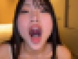 【再販】【個人撮影】七藤優亜　初喉チンコ触り＆超長舌を開口器で観察