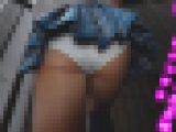 屈指のエロ巨尻娘の制服パンチラ（2）階段で尻を狙われ続けるデカ尻JK