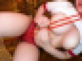 【再販】豊満ピンク色巨乳ちゃんの綱紐放出オナニー