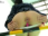 ぷりぷりJK29ぷにまん美マン美少女ちゃん！ローライズからぷにまん常時ハミまくりでお尻もアナルがクッキリ見えちゃう！