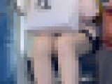 【再販】顔面偏差値高い!超絶S級ギャル系お姉さんの開放感な美脚を対面から終始凝視!