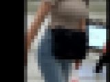 【再販】172パイスラ未遂の美巨乳ギャル
