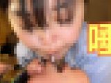 恥ずかしがり屋の素人美女のぎこちない顔舐め！一生懸命唾を溜めて口に落とす初々しい動画