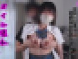 思い出の青チェ制服でチカンプレイ(3)オイル塗れテカテカ爆乳