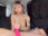 【再販】激かわ地下アイドルの車内フェラ手コキで溜め込んだザーメン大量口内発射!【個人撮影】